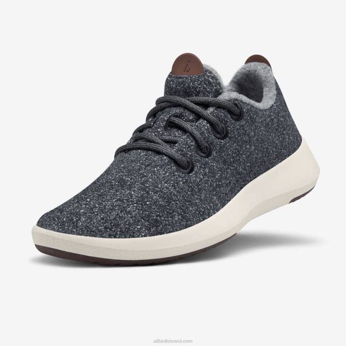 corredor de lã feminino mizzles 884J192 cinza natural (sola creme) Allbirds - Image 1