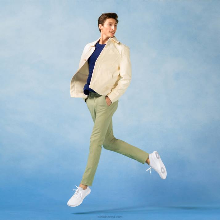 corredores de árvore superleves masculinos 884J46 azul-petróleo calmo (sola de nevasca) Allbirds - Image 2