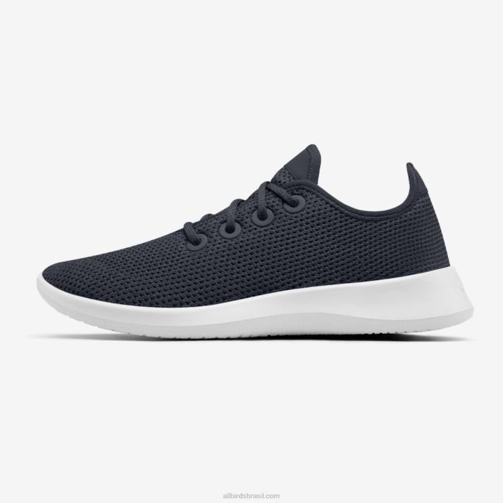 corredores de árvores femininas 884J155 noite da marinha (sola branca) Allbirds - Image 3