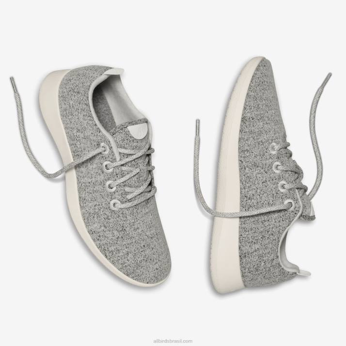 corredores de lã masculinos 884J29 cinza manchado (sola creme) Allbirds - Image 7