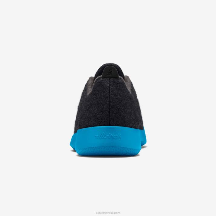 corredores de lã smallbirds - crianças grandes 884J262 preto natural (sola verde-azulado prosperar) Allbirds - Image 4