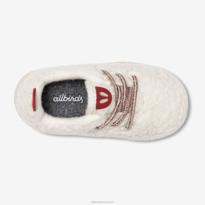 corredores de lã smallbirds - crianças pequenas 884J242 penugens brancas naturais (sola bege hush) Allbirds - Image 5