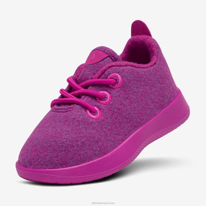 corredores_de_la_smallbirds_criancas_pequenas_884j244_florescer_rosa_allbirds.jpg corredores de lã smallbirds - crianças pequenas 884J244 florescer rosa Allbirds - Image 1