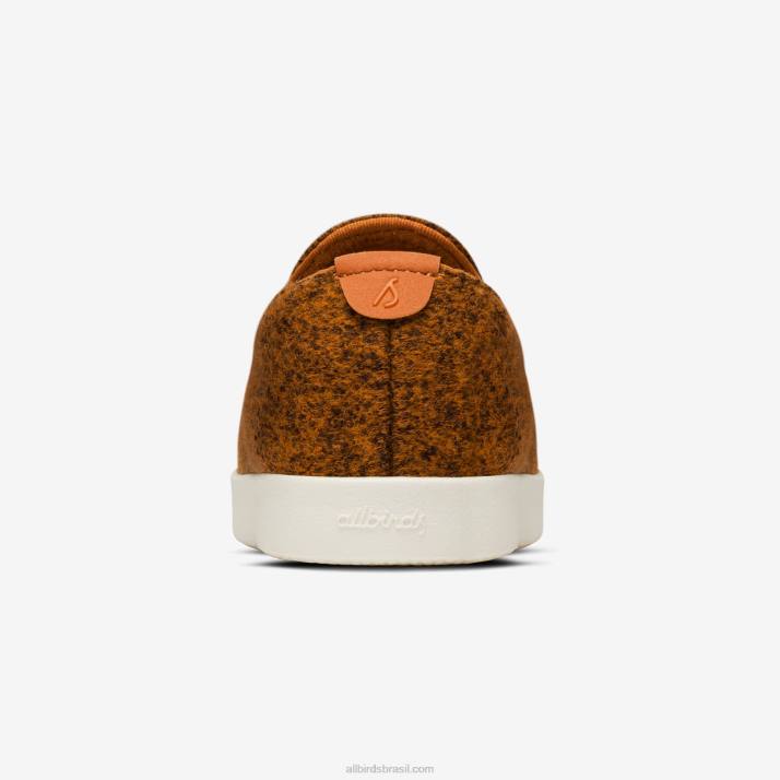 espreguiçadeiras de lã smallbirds - crianças pequenas 884J253 ferrugem mel (sola branca natural) Allbirds - Image 4