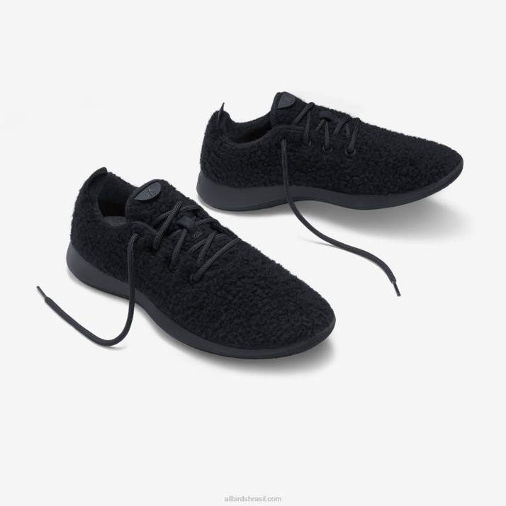 fluffs de corredor de lã masculino 884J106 preto natural Allbirds - Image 5