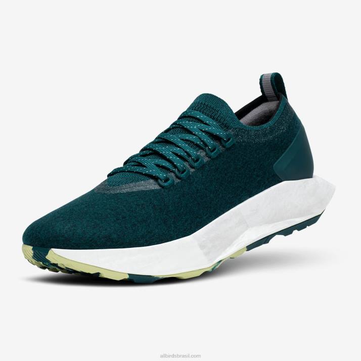 panfletos de lã masculinos mizzles 884J102 esmeralda profunda (sola nevasca) Allbirds - Image 1