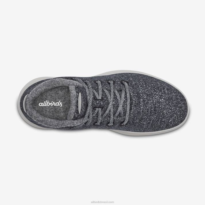 vice-campeão de lã masculino mizzles 884J78 cinza natural (sola cinza claro) Allbirds - Image 5