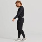 calça de moletom r&r feminina 884J214 preto natural Allbirds - Image 7