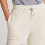 calça de moletom r&r feminina 884J215 Branco natural Allbirds - Image 3