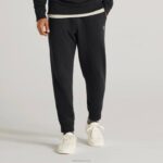 calça de moletom r&r masculina 884J134 preto natural Allbirds