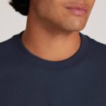 camiseta masculina de algodão allgood 884J123 índigo nebuloso Allbirds - Image 3