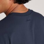camiseta masculina de algodão allgood 884J123 índigo nebuloso Allbirds - Image 4