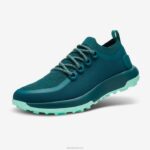 corredores de trilha masculinos swt 884J58 esmeralda profunda (sola de menta flutuante) Allbirds