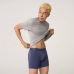 cueca boxer trino masculina 884J119 índigo nebuloso Allbirds