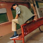 espreguiçadeiras de árvore masculinas 884J44 olympus (sola branca) Allbirds - Image 2