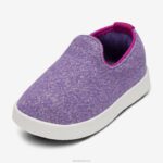 espreguiçadeiras de lã smallbirds - crianças pequenas 884J252 chia roxo (solado nevasca) Allbirds