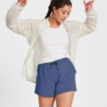 short de suor r&r feminino 884J228 índigo nebuloso Allbirds - Image 2