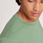t-shirt de manga comprida de algodão allgood para homem 884J138 carga nebulosa Allbirds - Image 3