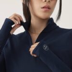 zíper de desempenho feminino 884J231 verdadeira marinha Allbirds - Image 3
